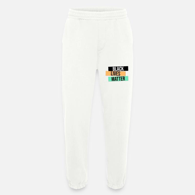 BLM Design Geschenk - Heavyweight Jogginghose - made by SPREAD  - OFF WHITE