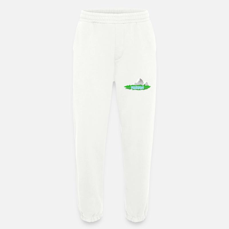 Yushan als Yushan - Heavyweight Jogginghose - made by SPREAD  - OFF WHITE