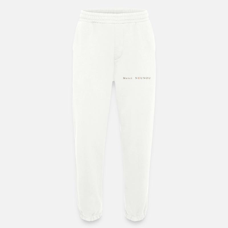 Botschaft der Anerkennung – Danke, Nanny - Heavyweight Jogginghose - made by SPREAD  - OFF WHITE