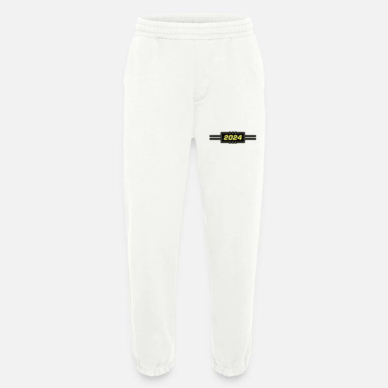 2024 Jahr - Heavyweight Jogginghose - made by SPREAD  - OFF WHITE