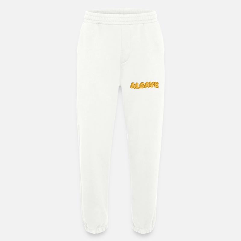 Algave - Pantalon de jogging bio épais fabriqué en UE - OFF WHITE
