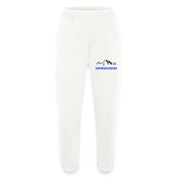 Planche à neige - Pantalon de jogging bio épais fabriqué en UE - OFF WHITE - Devant