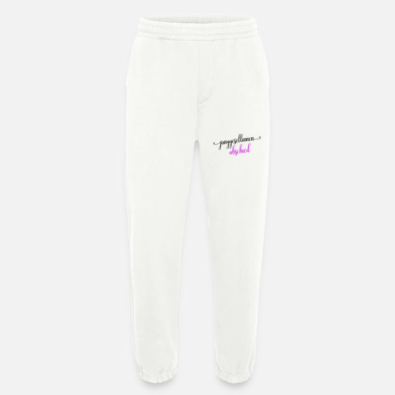 Junggesellinnenabschied Spruch - Heavyweight Jogginghose - made by SPREAD  - OFF WHITE