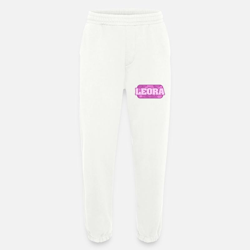 Leora als Gesundheit - Heavyweight Jogginghose - made by SPREAD - OFF WHITE