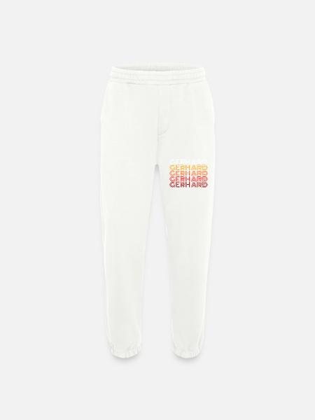 Gerhard - Pantalon de jogging bio épais fabriqué en UE - OFF WHITE