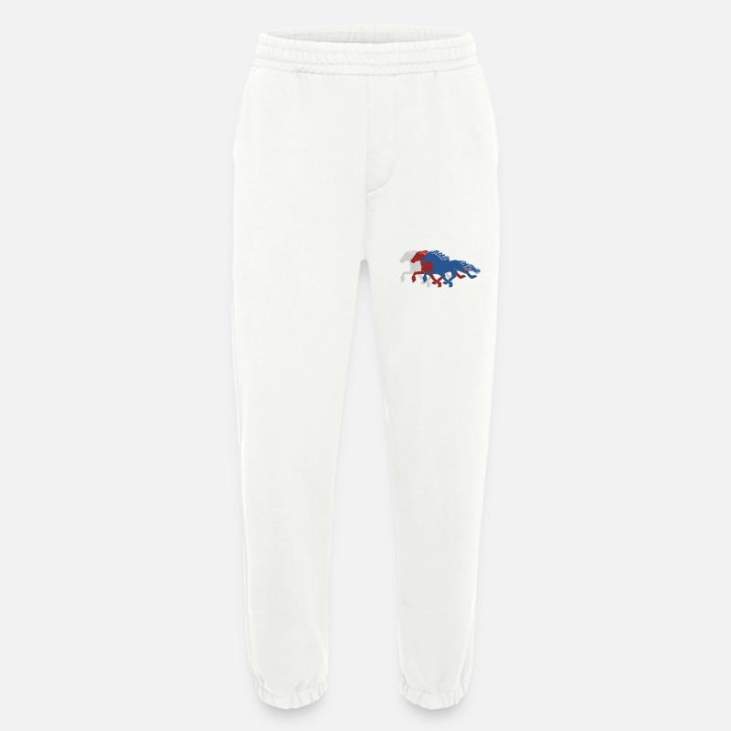 Isländer DREI FARBEN - Heavyweight Jogginghose - made by SPREAD  - OFF WHITE