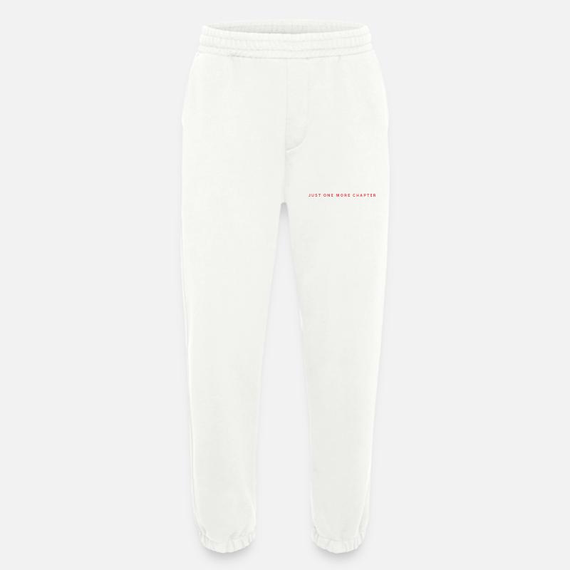 Just One More Chapter - Heavyweight Jogginghose - made by SPREAD  - OFF WHITE