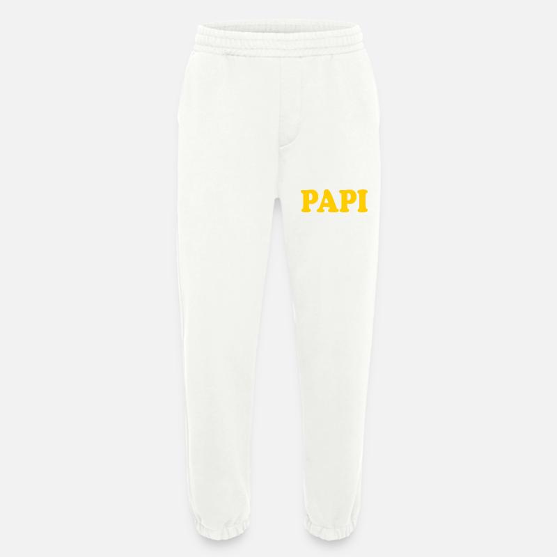 Papi - Heavyweight Jogging Pants - made by SPREAD  - OFF WHITE