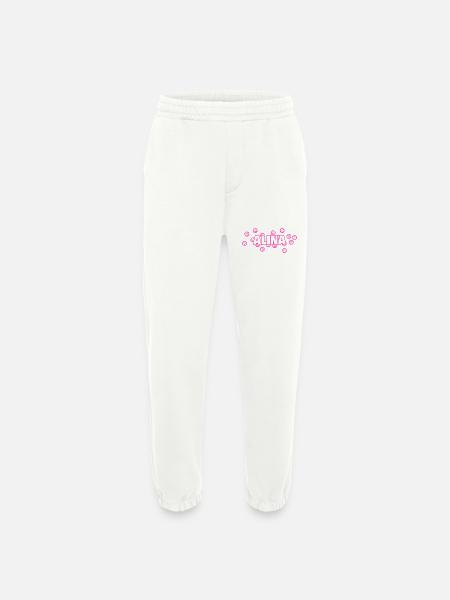 Alina as Alina - Heavyweight Jogging Pants - made by SPREAD - OFF WHITE