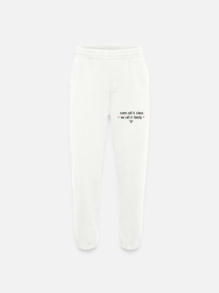 FAMILY - Heavyweight Jogging Pants - made by SPREAD  - OFF WHITE