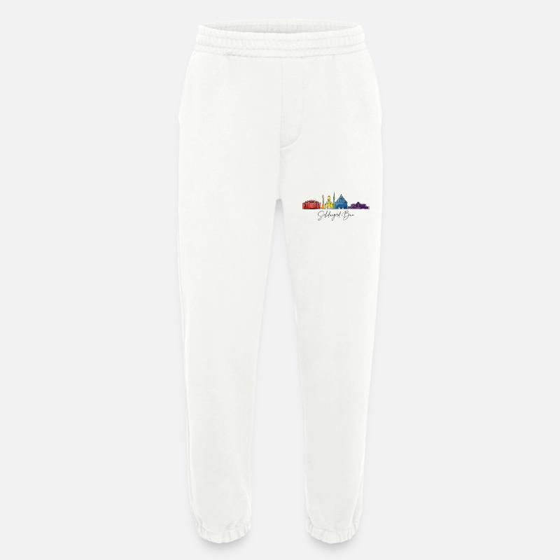 Stuttgart Bua - Heavyweight Jogginghose - made by SPREAD  - OFF WHITE