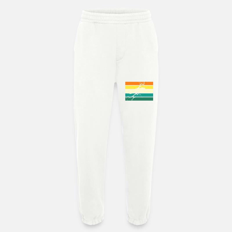 Harmonica Harmonica - Heavyweight Jogging Pants - made by SPREAD  - OFF WHITE