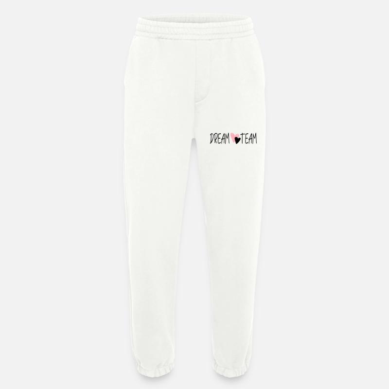 dreamteam - Heavyweight Jogginghose - made by SPREAD  - OFF WHITE