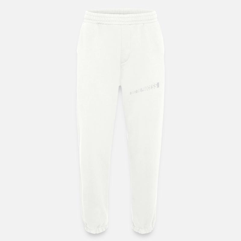 trust the process Zitat - Heavyweight Jogginghose - made by SPREAD  - OFF WHITE