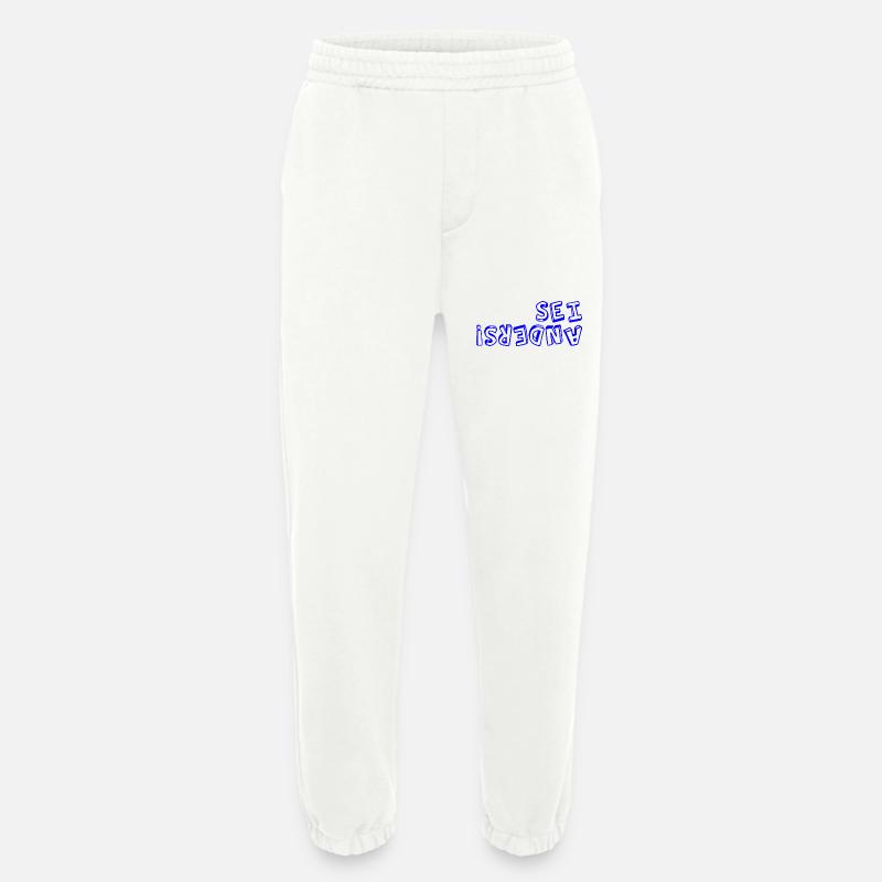 sei anders! - Heavyweight Jogginghose - made by SPREAD  - OFF WHITE