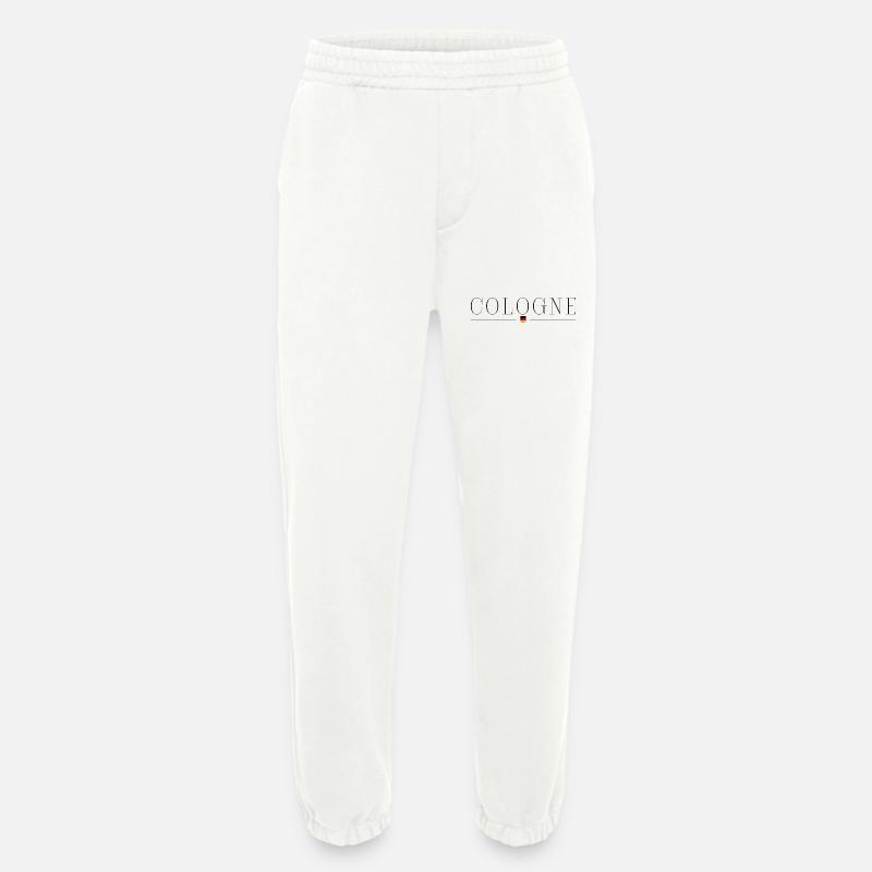 Cologne, Germany Elegance T-Shirt - Heavyweight Jogging Pants - made by SPREAD  - OFF WHITE
