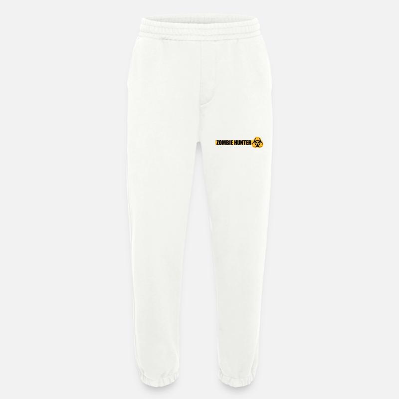 zombie hunter Halloween Zitat - Heavyweight Jogginghose - made by SPREAD  - OFF WHITE