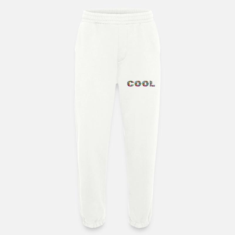 Cool Graffiti - Heavyweight Jogging Pants - made by SPREAD  - OFF WHITE