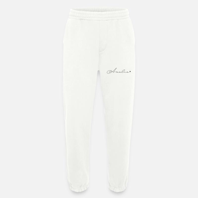 Name: Amalia - Heavyweight Jogging Pants - made by SPREAD  - OFF WHITE