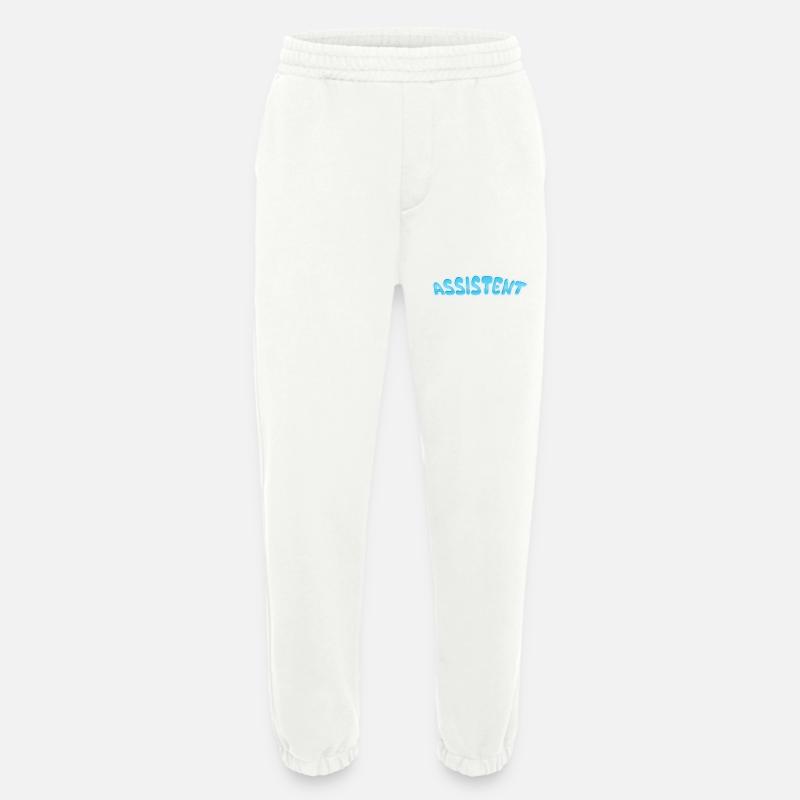 Gift for Assistant - Heavyweight Jogging Pants - made by SPREAD - OFF WHITE