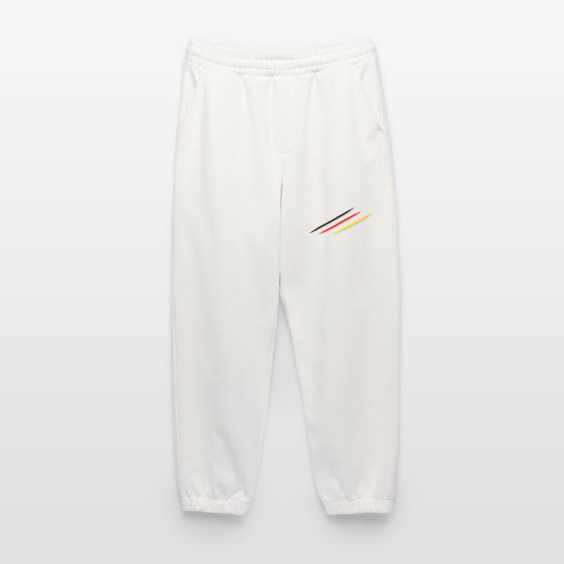 Germany flag in scratch shape Heavyweight Jogging Pants - made by SPREAD 