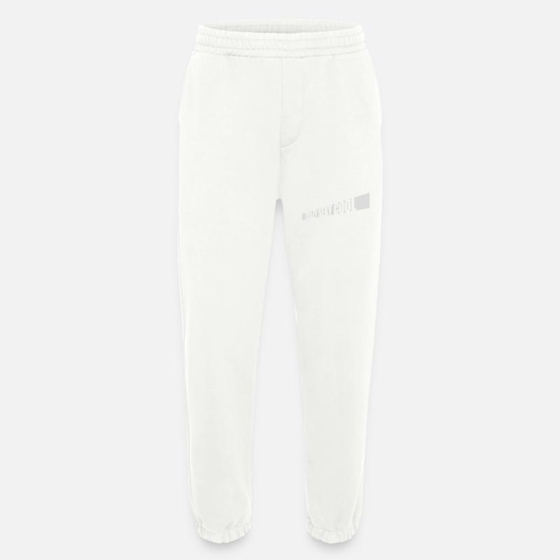 crazy sexy cool design - Heavyweight Jogging Pants - made by SPREAD - OFF WHITE