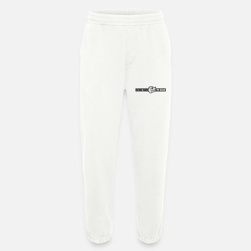 in dog years Dead - Heavyweight Jogging Pants - made by SPREAD  - OFF WHITE
