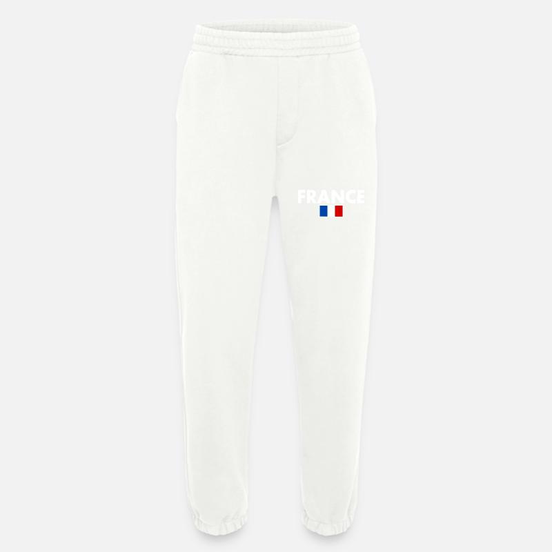 Frankreich - Heavyweight Jogginghose - made by SPREAD  - OFF WHITE