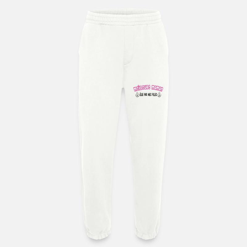 BESTE MAMA - Heavyweight Jogginghose - made by SPREAD  - OFF WHITE