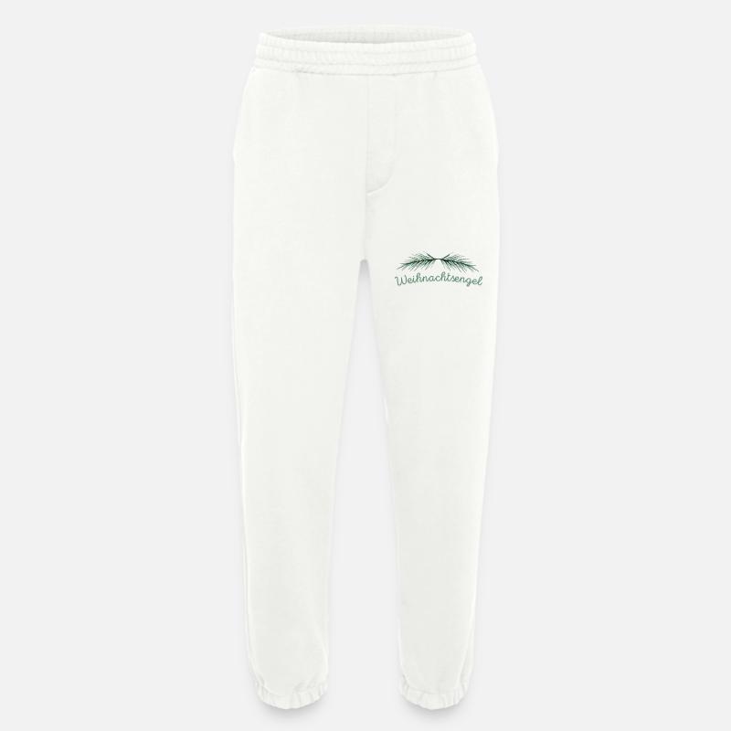 Weihnachtsengel - Weihnachtsdesign - Heavyweight Jogginghose - made by SPREAD  - OFF WHITE