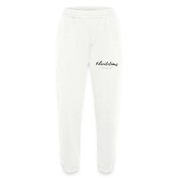 WELL DONE. CONGRATULATIONS. BIRTH. ANNIVERSARY. FERRY - Heavyweight Jogging Pants - made by SPREAD  - OFF WHITE - Front