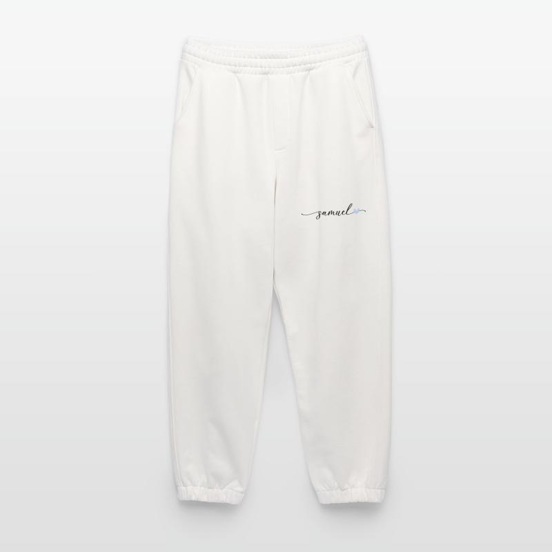 Samuel Name Calligraphy Font Heavyweight Jogging Pants - made by SPREAD 