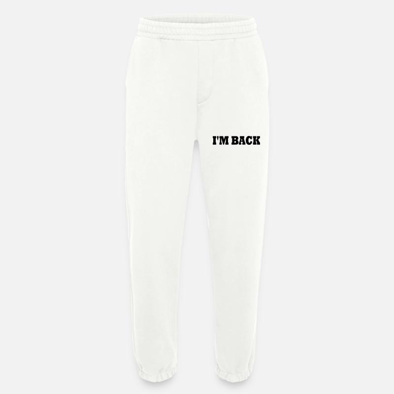 I'm back - Heavyweight Jogginghose - made by SPREAD  - OFF WHITE