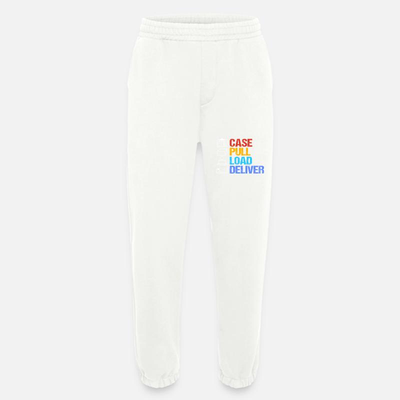 Postbote - Heavyweight Jogginghose - made by SPREAD  - OFF WHITE