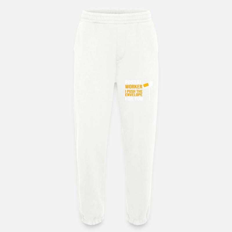 Postbote - Heavyweight Jogginghose - made by SPREAD  - OFF WHITE