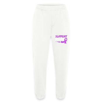 Autoimmune disease - Heavyweight Jogging Pants - made by SPREAD  - OFF WHITE - Front