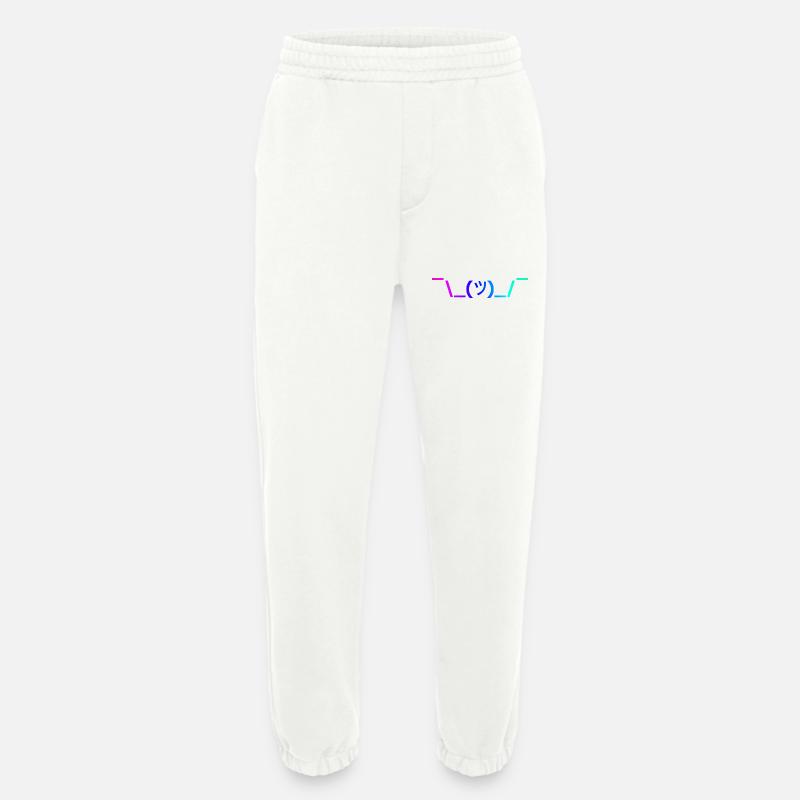 Shruggie Rainbow blaulila - Heavyweight Jogginghose - made by SPREAD  - OFF WHITE
