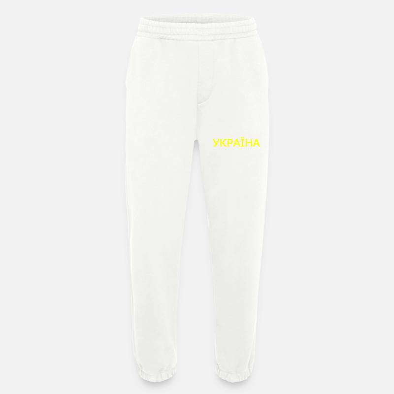Ukraine - Heavyweight Jogginghose - made by SPREAD  - OFF WHITE