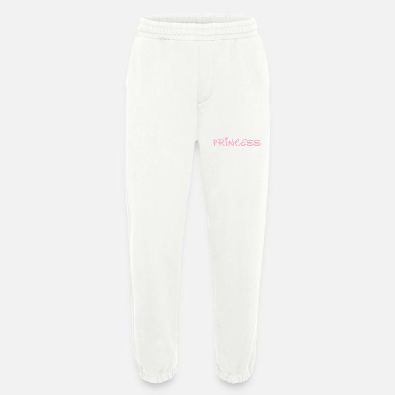 Princesse Deux - Pantalon de jogging bio épais fabriqué en UE - OFF WHITE