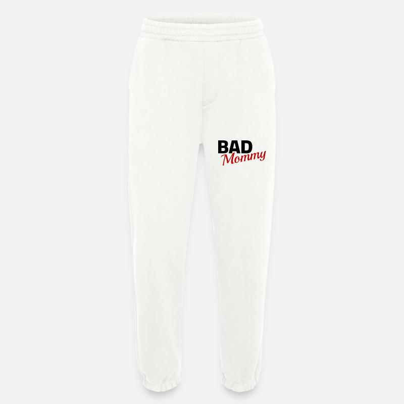 bad mommy - Heavyweight Jogginghose - made by SPREAD  - OFF WHITE