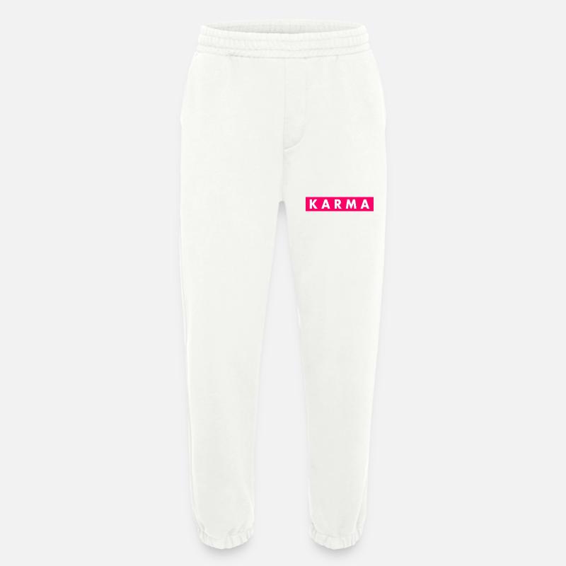 Karma - Heavyweight Jogginghose - made by SPREAD  - OFF WHITE