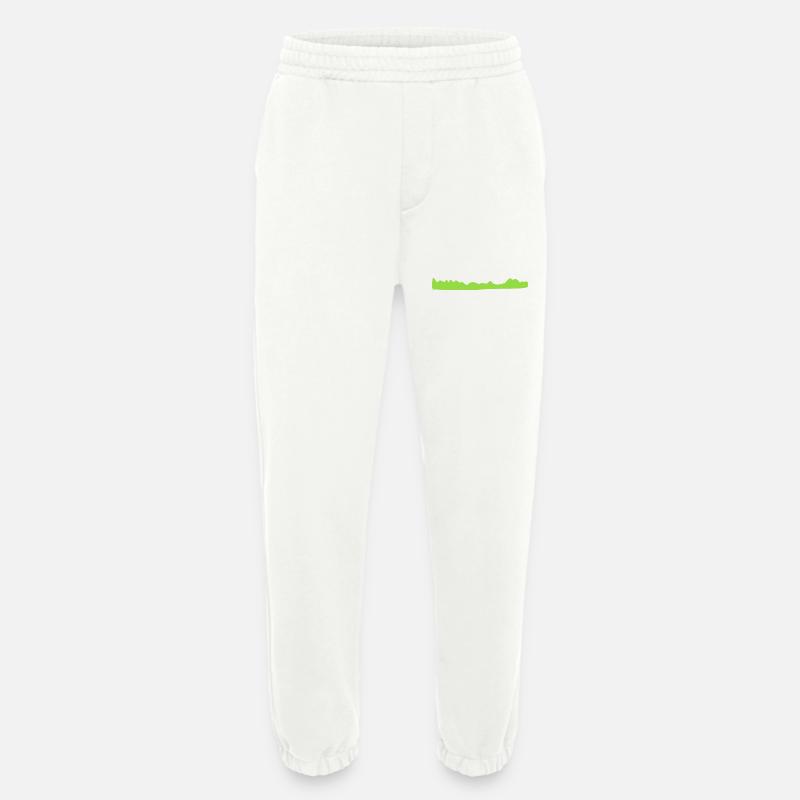 grass linie symbol form - Heavyweight Jogginghose - made by SPREAD  - OFF WHITE