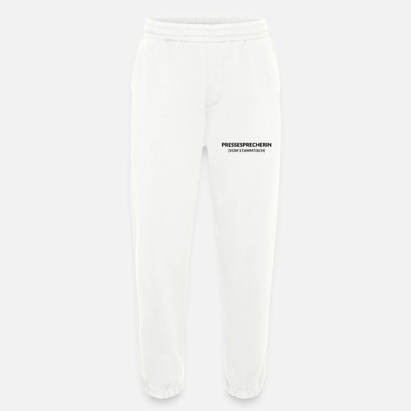 Pressesprecherin - Heavyweight Jogginghose - made by SPREAD  - OFF WHITE