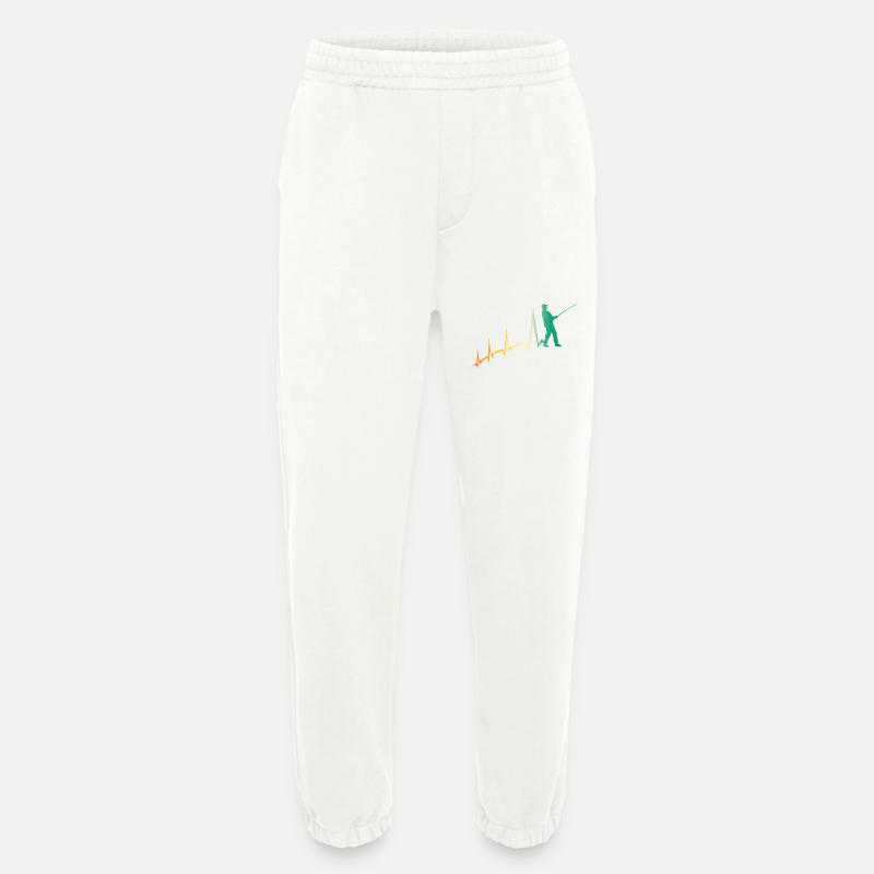Angler Evolution Angeln - Heavyweight Jogginghose - made by SPREAD  - OFF WHITE