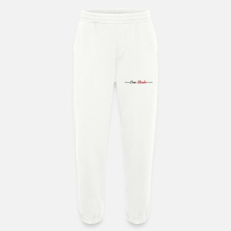 Crew Mitglied - Heavyweight Jogginghose - made by SPREAD  - OFF WHITE