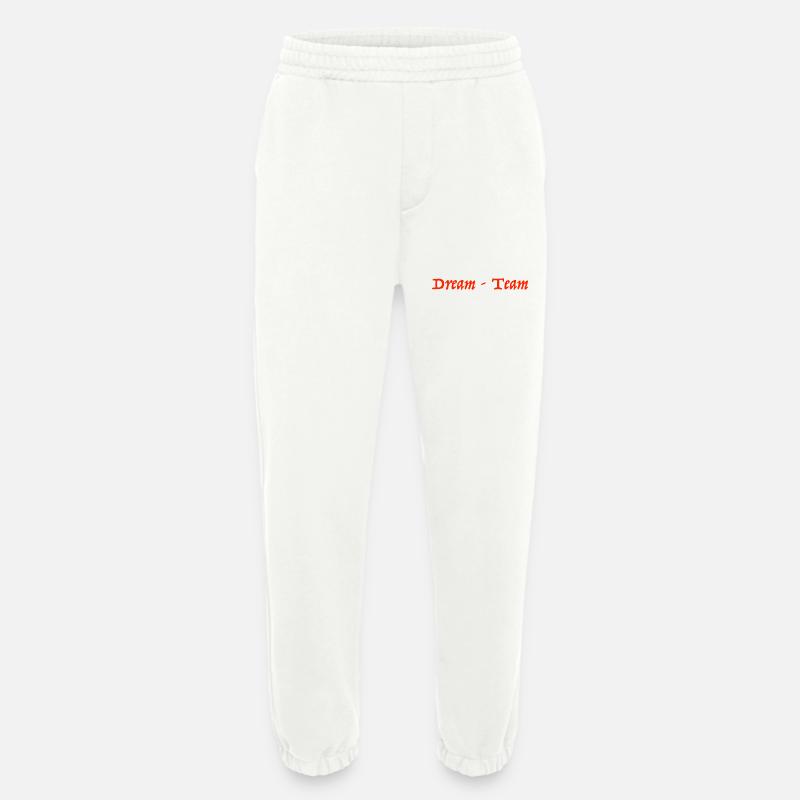 dream team - Heavyweight Jogginghose - made by SPREAD  - OFF WHITE