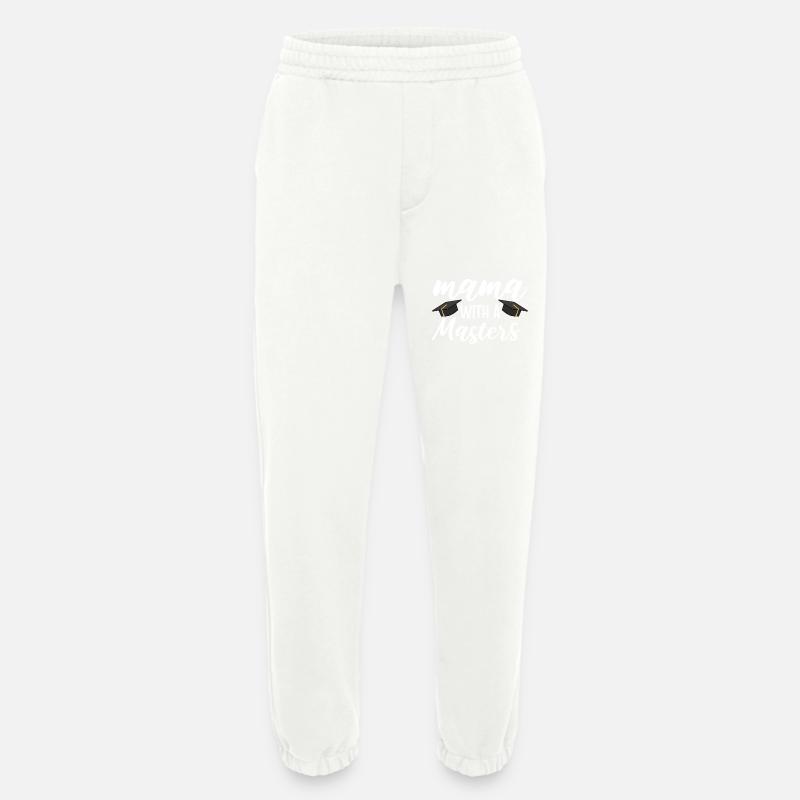 Master Studium Abschlussfeier Mutter Mama - Heavyweight Jogginghose - made by SPREAD  - OFF WHITE