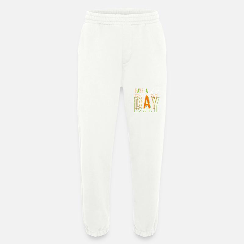 Have a good day - Heavyweight Jogginghose - made by SPREAD  - OFF WHITE