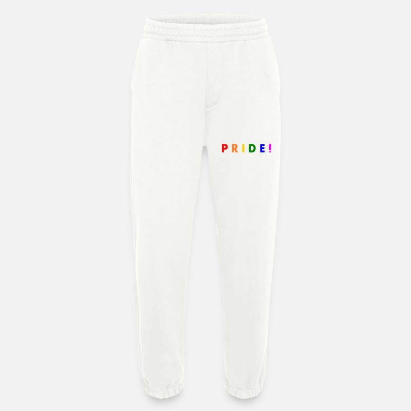 Pride - Heavyweight Jogging Pants - made by SPREAD  - OFF WHITE
