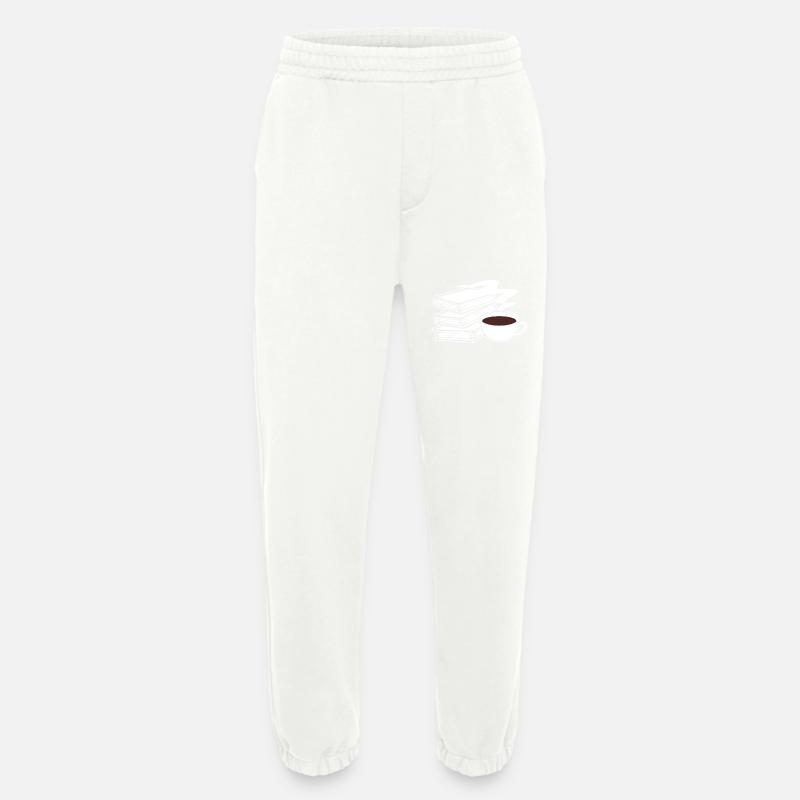 Autor Kaffee Buch - Heavyweight Jogginghose - made by SPREAD - OFF WHITE